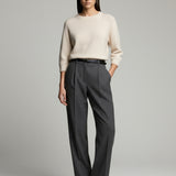 Moteriškas megztinis su alpakos jauniklių vilna