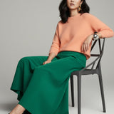 Moteriškas megztinis su alpakos jauniklių vilna