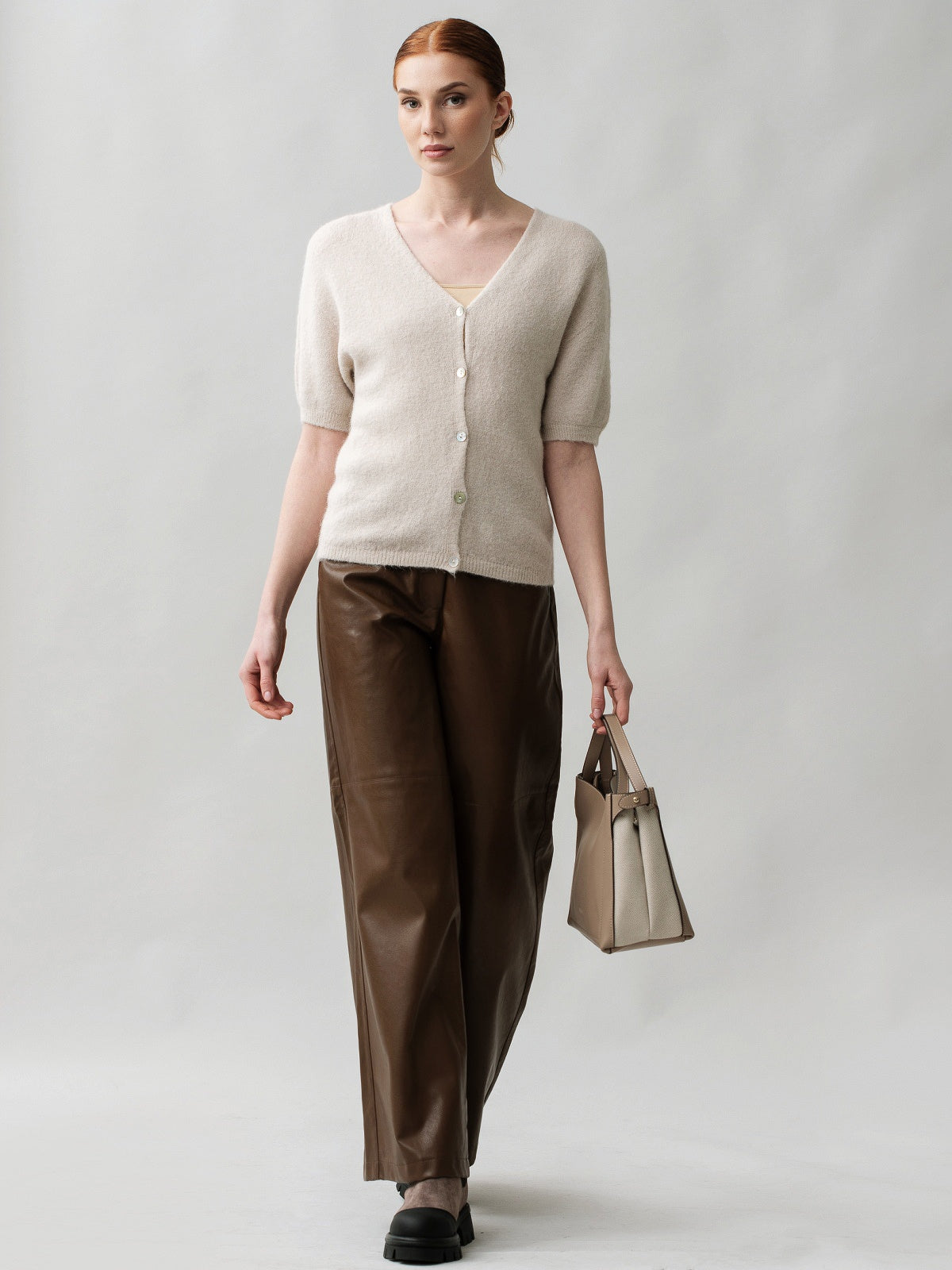 Moteriškas megztinis su alpakos jauniklių vilna, Capsule Collection