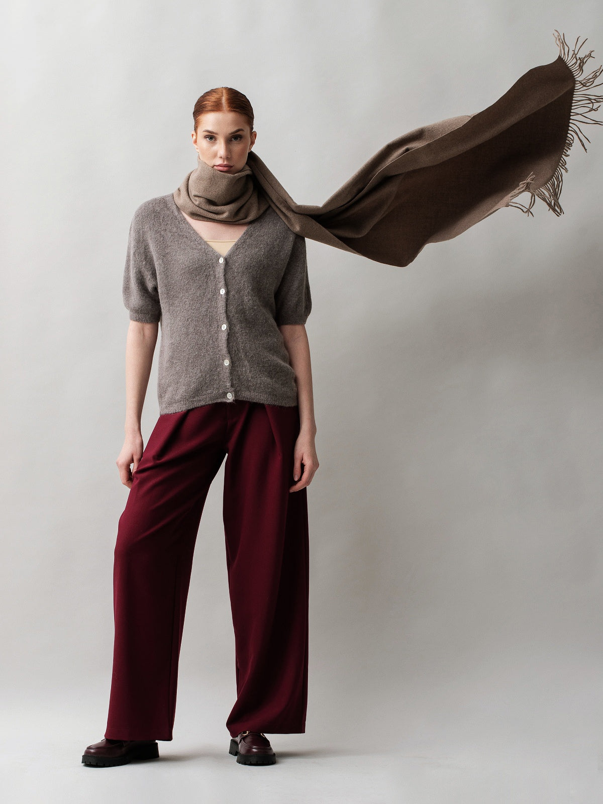 Moteriškas megztinis su alpakos jauniklių vilna, Capsule Collection