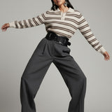 Moteriškas megztinis su vilna