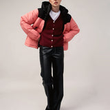 Moteriškas megztinis su alpakos jauniklių vilna