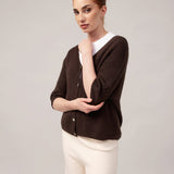 Moteriškas megztinis su alpakos jauniklių vilna