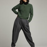 Moteriškas megztinis su vilna