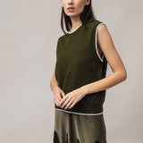 Moteriška liemenė su angoros vilna