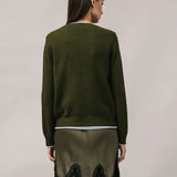 Moteriškas kardiganas su angoros vilna