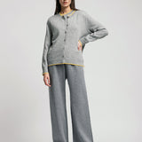 Moteriškas kardiganas su angoros vilna