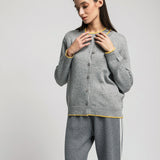 Moteriškas kardiganas su angoros vilna