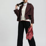 Moteriškas kardiganas su angoros vilna