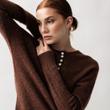 Moteriškas megztinis su alpakos jauniklių vilna, Capsule Collection