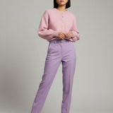 Moteriškas megztinis su moheros vilna