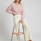 Moteriškas megztinis su moheros vilna