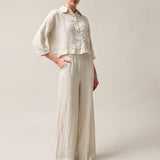 Moteriškos kelnės, Capsule Collection, 100% linas