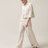 Moteriškos kelnės, Capsule Collection, 100% linas