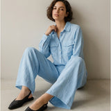 Moteriškos kelnės, Capsule Collection, 100% linas