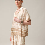 Moteriški polo marškinėliai su šilku