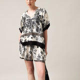 Moteriški polo marškinėliai su šilku