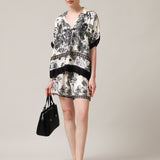 Moteriški polo marškinėliai su šilku