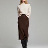 Moteriškas megztinis su alpakos jauniklių vilna