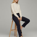 Moteriškas megztinis su alpakos jauniklių vilna