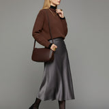 Moteriškas megztinis su alpakos jauniklių vilna