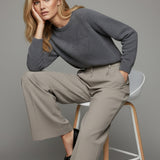 Moteriškas megztinis su alpakos jauniklių vilna