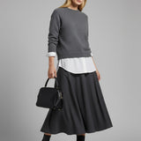 Moteriškas megztinis su alpakos jauniklių vilna