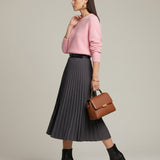 Moteriškas megztinis su alpakos jauniklių vilna