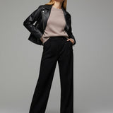 Moteriškas megztinis su alpakos jauniklių vilna