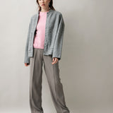 Moteriškas megztinis su alpakos jauniklių vilna