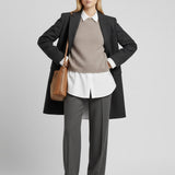 Moteriškas megztinis su alpakos jauniklių vilna