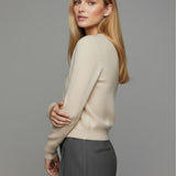 Moteriškas megztinis su alpakos jauniklių vilna