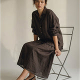 Moteriškas sijonas, Capsule Collection, 100% linas