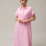 Moteriška marškininė suknelė, Capsule Collection, 100% linas