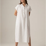 Moteriška suknelė, Capsule Collection, 100% linas