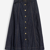 Moteriškas džinsinis sijonas