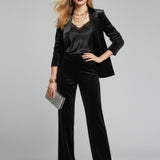 Moteriškos velvetinės kelnės