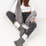 Moteriški žieminiai odiniai avikailio aulinukai