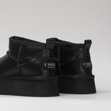 Moteriški žieminiai odiniai avikailio aulinukai