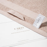 Medvilnės rankšluosčių rinkinys krepšelyje – (4 VNT, 30 x 50 cm)