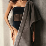 Didelis veliūrinis rankšluostis – 90 x 170 cm