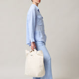 Medvilninis paplūdimio krepšys