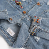 Moteriškas džinsinis švarkas