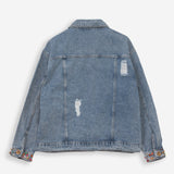 Moteriškas džinsinis švarkas