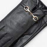 Moteriškos odinės pirštinės