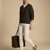 Moteriškas megztinis su alpakos vilna