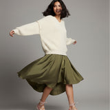 Moteriškas megztinis su alpakos vilna