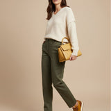 Moteriškas megztinis su alpakos vilna