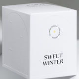 Kvapioji sojų vaško žvakė su medine dagtimi „Sweet Winter”, 210 g